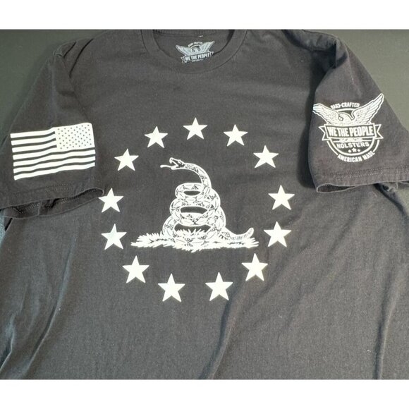 We The People Gasden Flag short sleeve tshirt Mens‎ XL - Picture 6 of 7